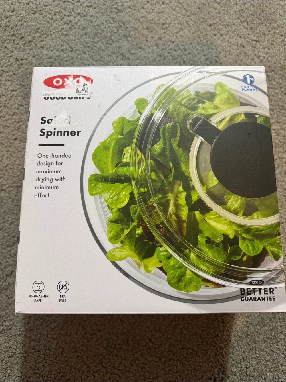 OXO Good Grips Salad Spinner - Clear/White